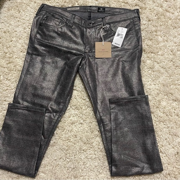 AG Adriano Goldschmied Metallic Jeggings - Picture 4 of 9